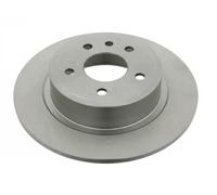 2x Disco de freno Eje trasero macizo 23551 FEBI BILSTEIN para SAAB 9-5