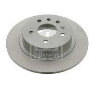 2x Disco de freno Eje trasero macizo 23551 FEBI BILSTEIN para SAAB 9-5
