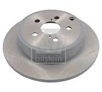 2x Disco de freno Eje trasero macizo 26061 FEBI BILSTEIN para TOYOTA AVENSIS