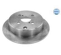 2x Disco de freno Eje trasero macizo 30-15 523 0059 MEYLE para TOYOTA COROLLA