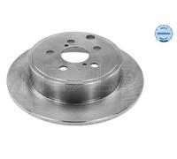 2x Disco de freno Eje trasero macizo 30-15 523 0070 MEYLE para TOYOTA AVENSIS