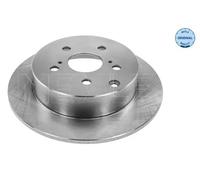 2x Disco de freno Eje trasero macizo 30-15 523 0082 MEYLE para TOYOTA