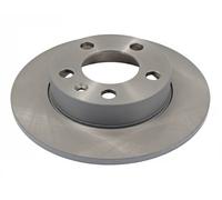 2x Disco de freno Eje trasero macizo 30 91 8488 SWAG para SEAT SKODA VW AUDI