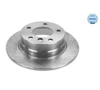 2x Disco de freno Eje trasero macizo 315 523 0048 MEYLE para BMW 1