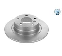 2x Disco de freno Eje trasero macizo 315 523 0053/PD MEYLE para BMW 3 3 Touring