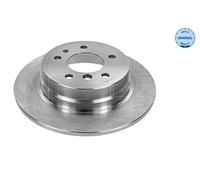 2x Disco de freno Eje trasero macizo 315 523 3004 MEYLE para BMW 5 5 Touring