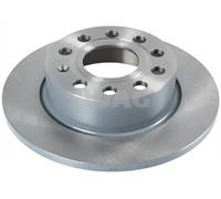 2x Disco de freno Eje trasero macizo 32 92 3240 SWAG para SEAT VW SKODA AUDI