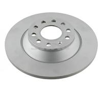 2x Disco de freno Eje trasero macizo 32 92 6657 SWAG para AUDI A6 C6 A6 C6 Avant