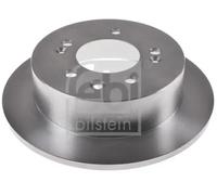 2x Disco de freno Eje trasero macizo 32579 FEBI BILSTEIN para HYUNDAI KIA