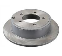2x Disco de freno Eje trasero macizo 33 10 0126 SWAG para CHRYSLER JEEP DODGE