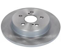 2x Disco de freno Eje trasero macizo 33 10 4930 SWAG para TOYOTA COROLLA Sedán