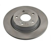 2x Disco de freno Eje trasero macizo 33 10 5554 SWAG para FORD FOCUS IV