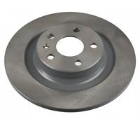 2x Disco de freno Eje trasero macizo 33 10 6471 SWAG para VOLVO S90 II XC60 II