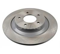 2x Disco de freno Eje trasero macizo 33 10 7140 SWAG para MAZDA 5