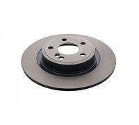 2x Disco de freno Eje trasero macizo 43839 FEBI BILSTEIN para MERCEDES-BENZ SLK