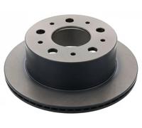 Disco de freno FEBI BILSTEIN 43937 trasero, macizo, 1 Pieza