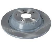 2x Disco de freno Eje trasero macizo 50 10 4853 SWAG para FORD MONDEO V Sedán