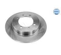 2x Disco de freno Eje trasero macizo 515 523 5029 MEYLE para MITSUBISHI VOLVO