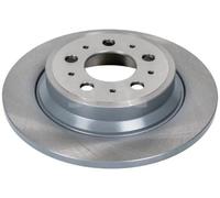 2x Disco de freno Eje trasero macizo 55 91 8051 SWAG para VOLVO V70 I S80 I S70