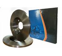 2x Disco de freno Eje trasero macizo 6055935 KRAFT AUTOMOTIVE para CITROËN FIAT