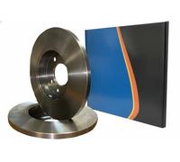 2x Disco de freno Eje trasero macizo 6058509 KRAFT AUTOMOTIVE para CHEVROLET