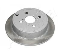2x Disco de freno Eje trasero macizo 61-02-217C ASHIKA para TOYOTA COROLLA