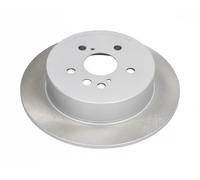 2x Disco de freno Eje trasero macizo 61-02-221C ASHIKA para TOYOTA EVO