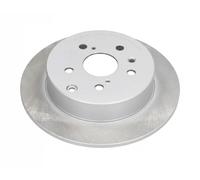 2x Disco de freno Eje trasero macizo 61-02-231C ASHIKA para TOYOTA COROLLA Verso