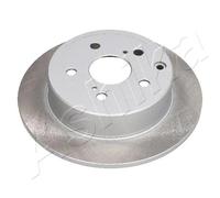 2x Disco de freno Eje trasero macizo 61-02-242C ASHIKA para TOYOTA AVENSIS