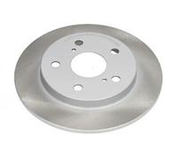 2x Disco de freno Eje trasero macizo 61-02-243C ASHIKA para TOYOTA COROLLA Sedán