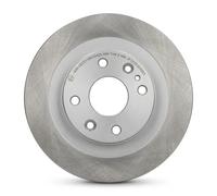 2x Disco de freno Eje trasero macizo 61-03-308C ASHIKA para MAZDA 323 S IV MX-3