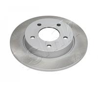 2x Disco de freno Eje trasero macizo 61-03-321C ASHIKA para MAZDA 3 Sedán 3