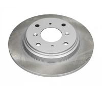 2x Disco de freno Eje trasero macizo 61-04-404C ASHIKA para HONDA PRELUDE IV