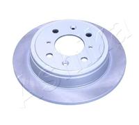 2x Disco de freno Eje trasero macizo 61-04-409C ASHIKA para HONDA ACURA