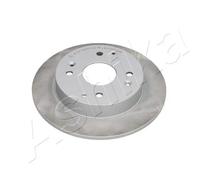 2x Disco de freno Eje trasero macizo 61-04-413C ASHIKA para HONDA PRELUDE V