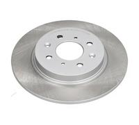 2x Disco de freno Eje trasero macizo 61-04-418C ASHIKA para HONDA JAZZ III