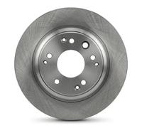 2x Disco de freno Eje trasero macizo 61-04-420C ASHIKA para HONDA LEGEND III