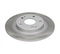 2x Disco de freno Eje trasero macizo 61-04-423C ASHIKA para HONDA CIVIC IX