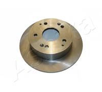 2x Disco de freno Eje trasero macizo 61-04-494C ASHIKA para HONDA ACCORD VI