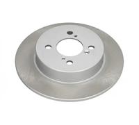 2x Disco de freno Eje trasero macizo 61-08-801C ASHIKA para SUZUKI SWIFT IV