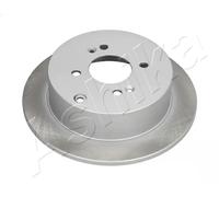 2x Disco de freno Eje trasero macizo 61-0H-001C ASHIKA para HYUNDAI KIA