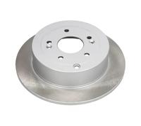 2x Disco de freno Eje trasero macizo 61-0H-H06C ASHIKA para HYUNDAI SANTA FÉ II
