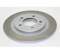 2x Disco de freno Eje trasero macizo 61-0H-H09C ASHIKA para HYUNDAI i40 I CW