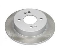 2x Disco de freno Eje trasero macizo 61-0H-H14C ASHIKA para HYUNDAI i10 II