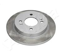 2x Disco de freno Eje trasero macizo 61-0K-002C ASHIKA para KIA HYUNDAI