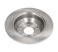 2x Disco de freno Eje trasero macizo 61-0K-K16C ASHIKA para KIA HYUNDAI