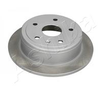 2x Disco de freno Eje trasero macizo 61-0W-001C ASHIKA para DAEWOO DODGE