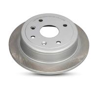 ASHIKA 2x Disco de Freno Trasero Completo para Chevrolet Nubira Familiar Lacetti