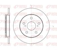 REMSA 2x Disco De Freno Trasero Ø259 Mm Para Toyota Auris _E15_ 1.6 1.4 NRE15_