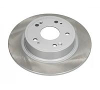 2x Disco de freno Eje trasero macizo 61415C JAPKO para HONDA ACCORD VIII